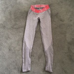 Gray flex gymshark leggings
